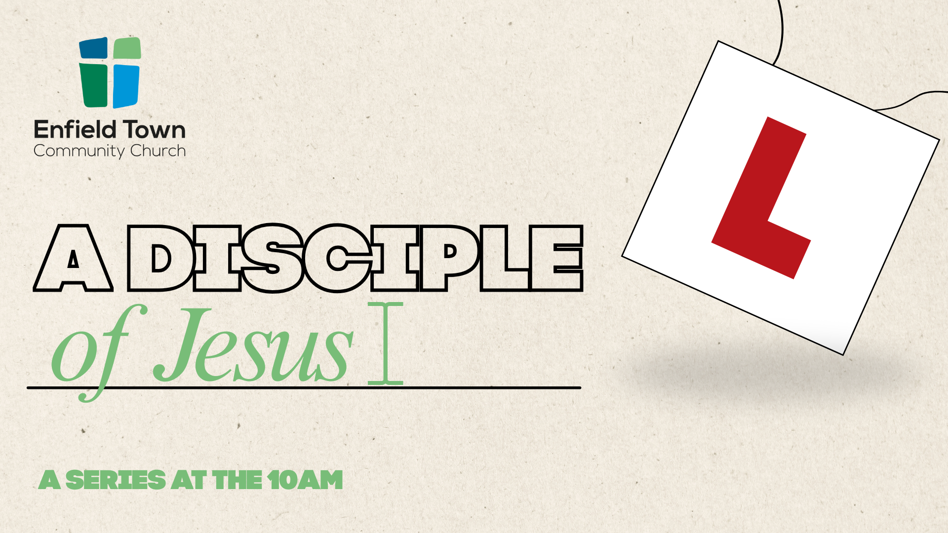 A disciple of Jesus...series